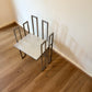 Polished Steel Chair