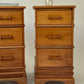 Mid Century Tasmanian Myrtle Bedside Tables (Set)