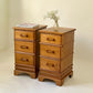 Mid Century Tasmanian Myrtle Bedside Tables (Set)