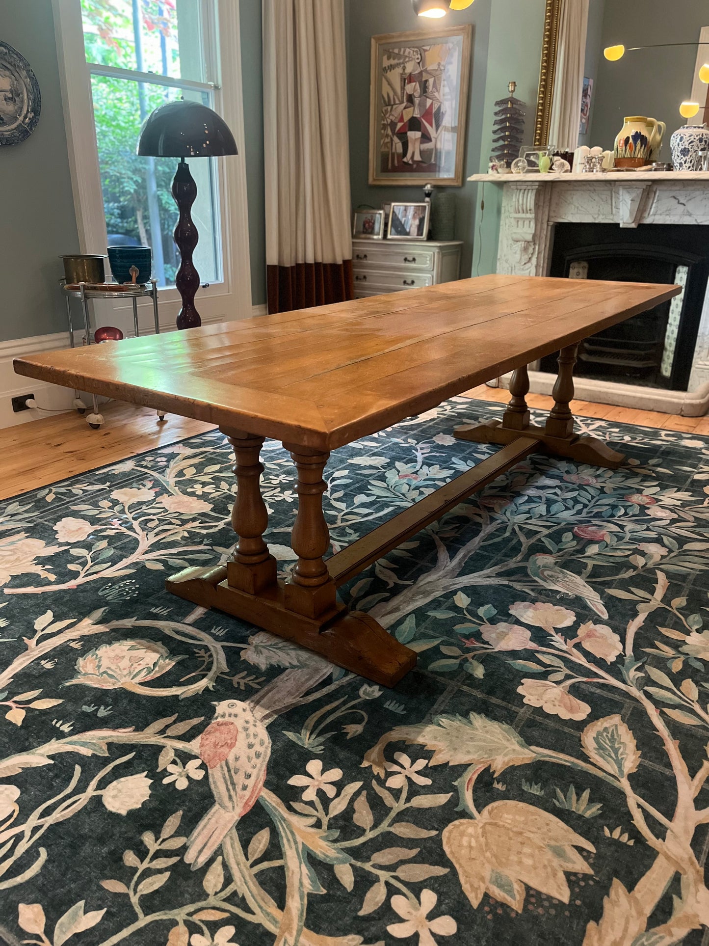 Vintage Oak Dining Table
