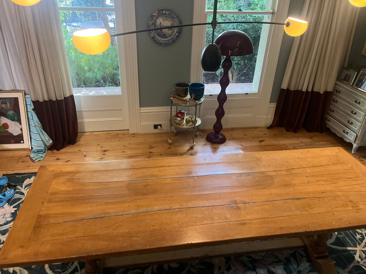 Vintage Oak Dining Table