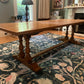 Vintage Oak Dining Table