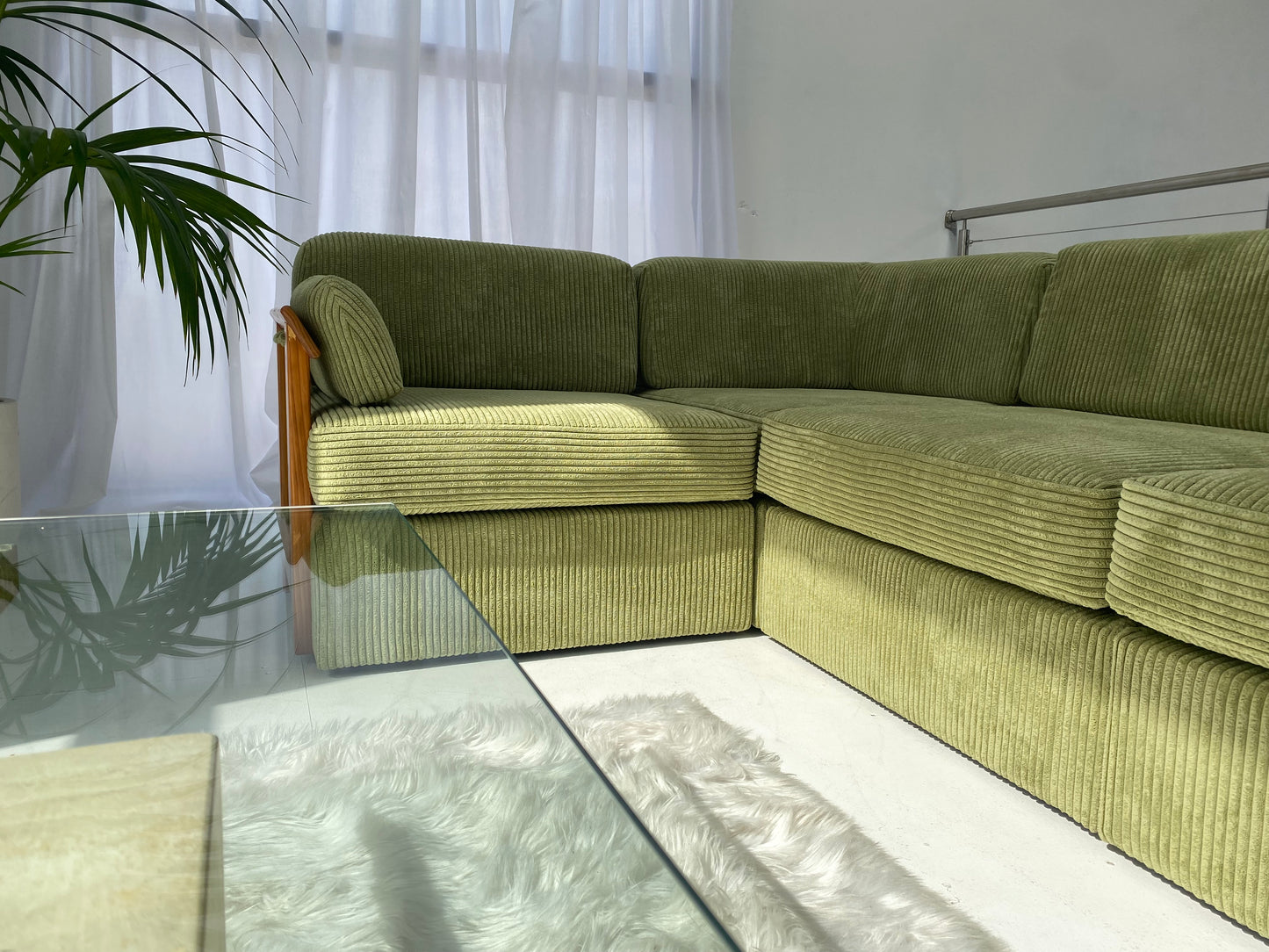 Vintage Corduroy Sofa