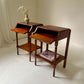 Pair of Mid Century Bedside Tables (Set)