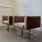 Rare Pair of JN-113 Cube Chair by Johan Naess
