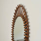 1960s Italian Mirror by Olaf Von Bohr for Bonacina