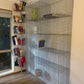 Handmade Mesh Wall Shelving Unit