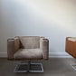 Rare Pair of JN-113 Cube Chair by Johan Naess