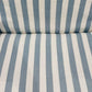 Tamsin Johnson Custom Striped Linen Armchairs