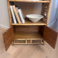 Vintage Chinoiserie Bamboo & Cane Pagoda Étagère