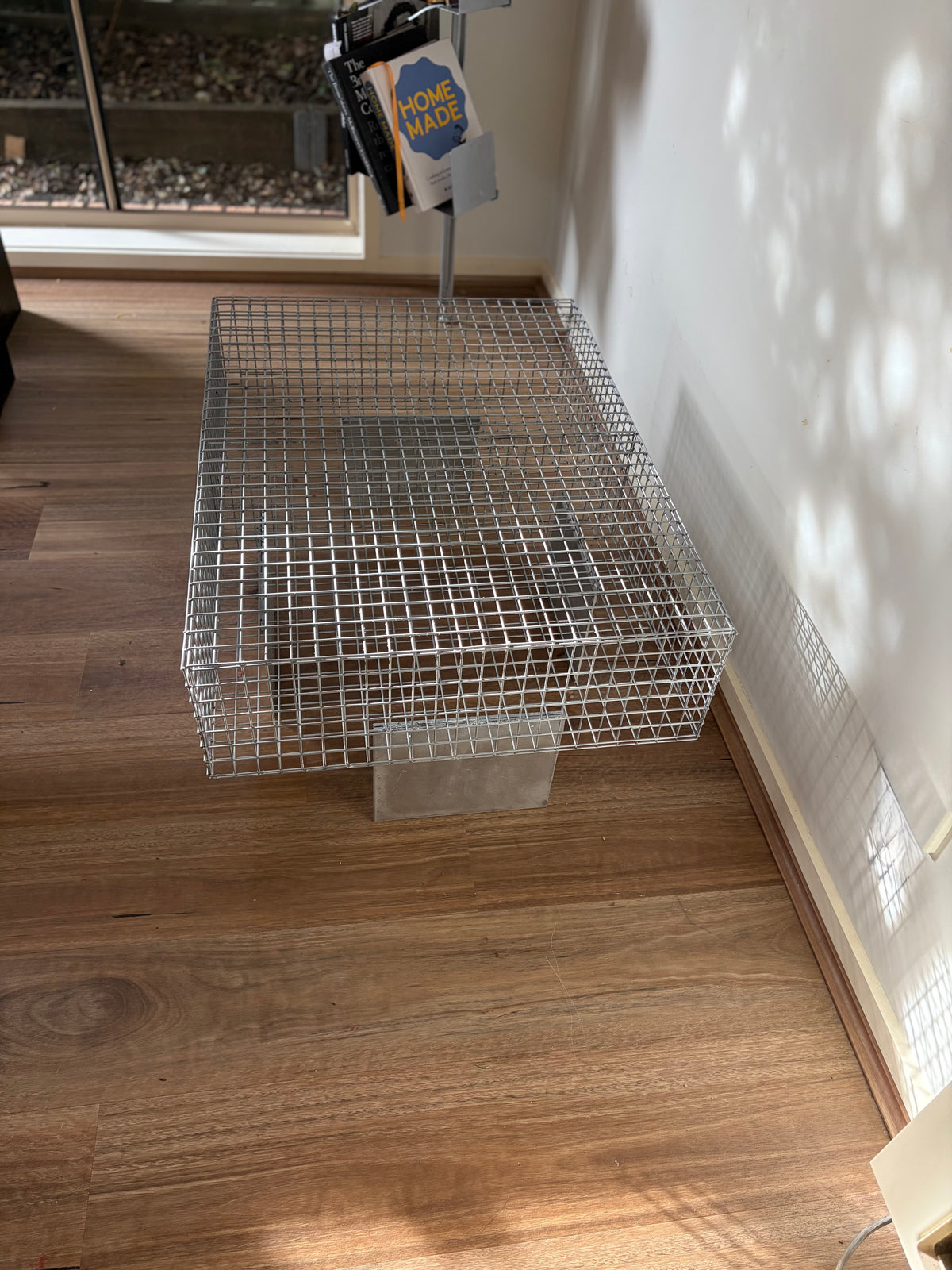 Unique Handmade Mesh and Aluminium Coffee Table