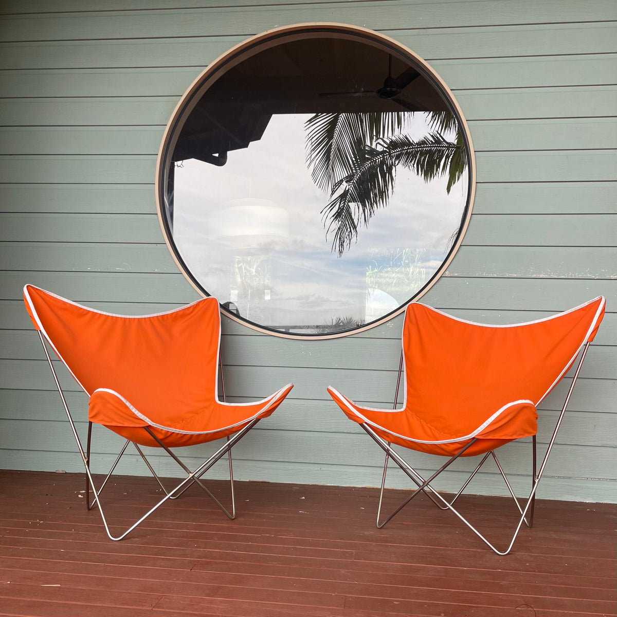 Set of 4 Angelucci Butterfly Chairs