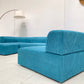 Large Modular Corduroy Sofa