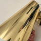 Pair of Brass Cone Sconces by Hans Agne Jakobsson, Sweden