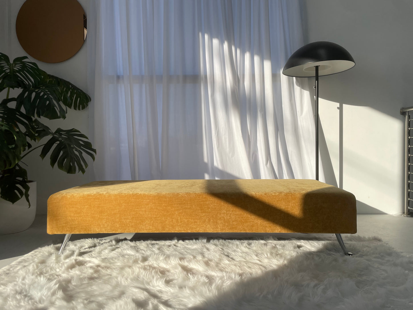 Large Mustard Daybed
