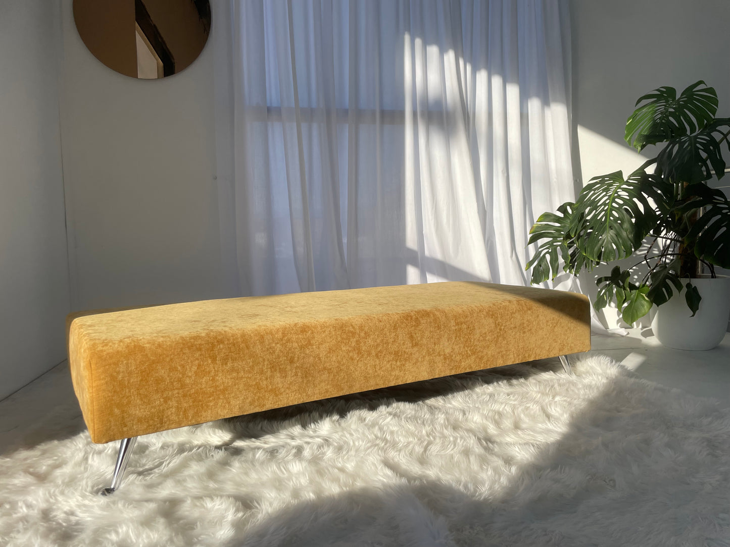Large Mustard Daybed
