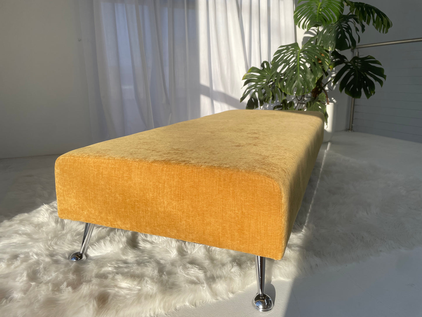 Large Mustard Daybed