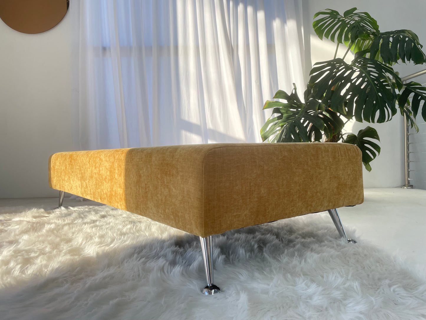 Large Mustard Daybed