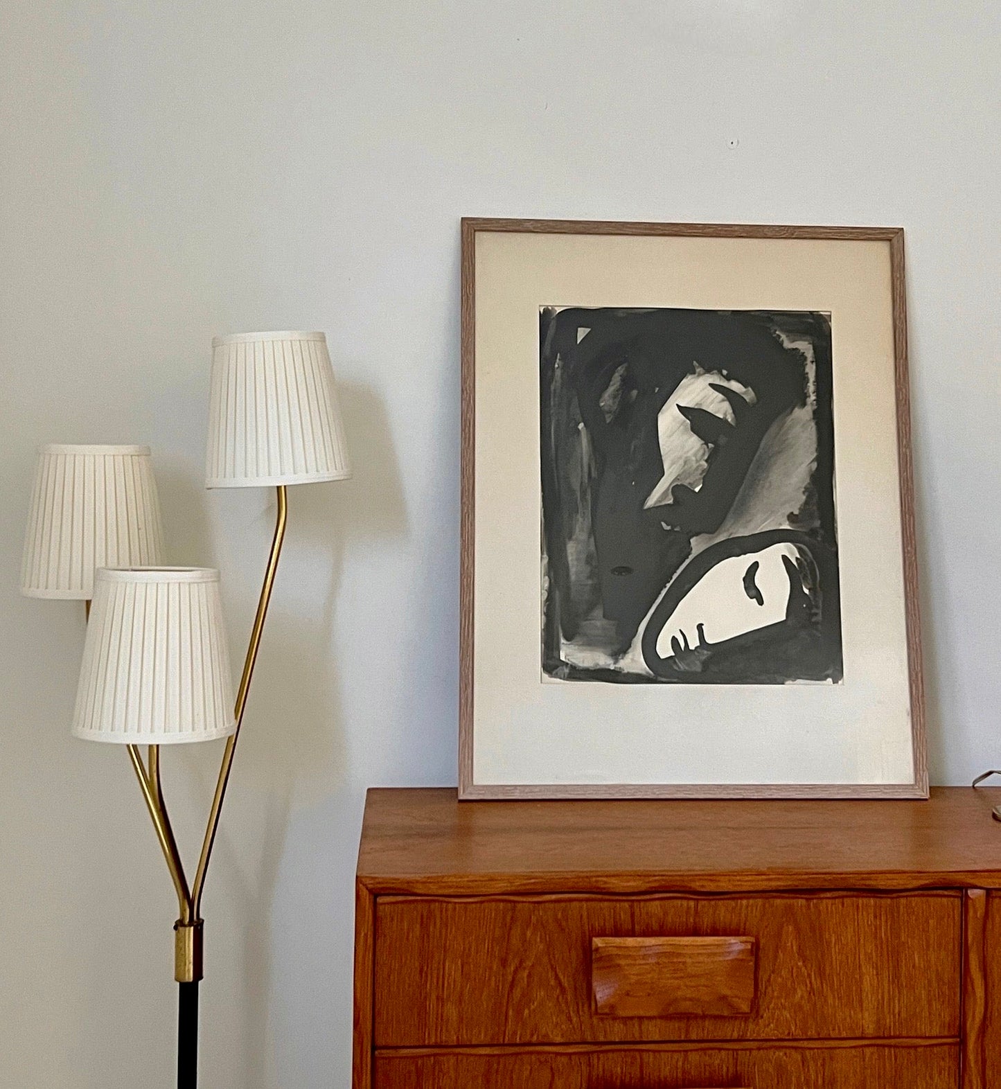 Mid Century Swedish Floor Lamp