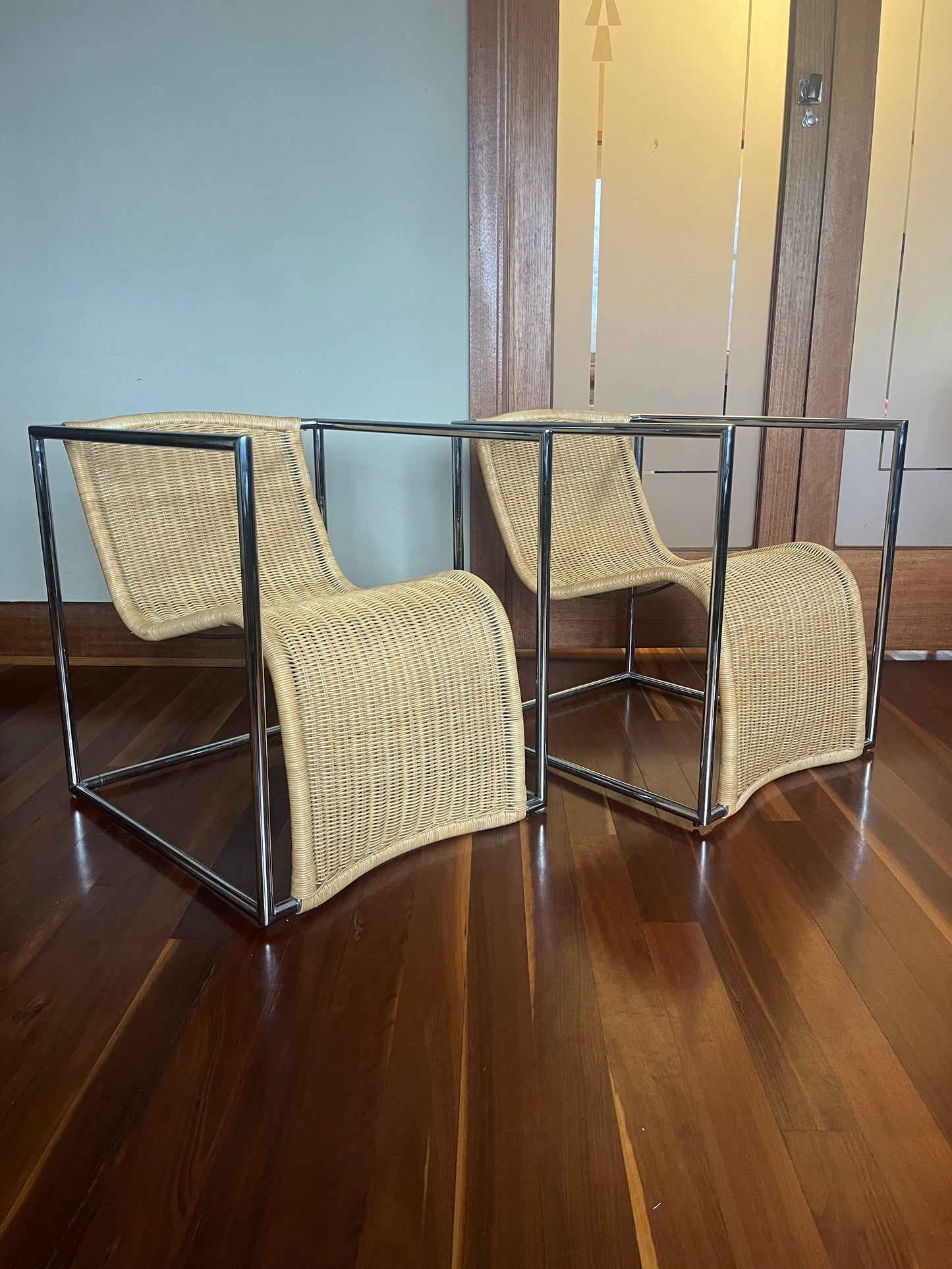 Pair of Mario Cananzi ‘Quadronda’ Lounge Chairs