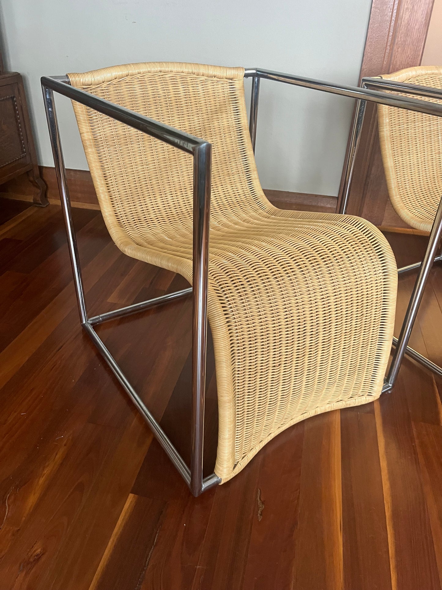 Pair of Mario Cananzi ‘Quadronda’ Lounge Chairs