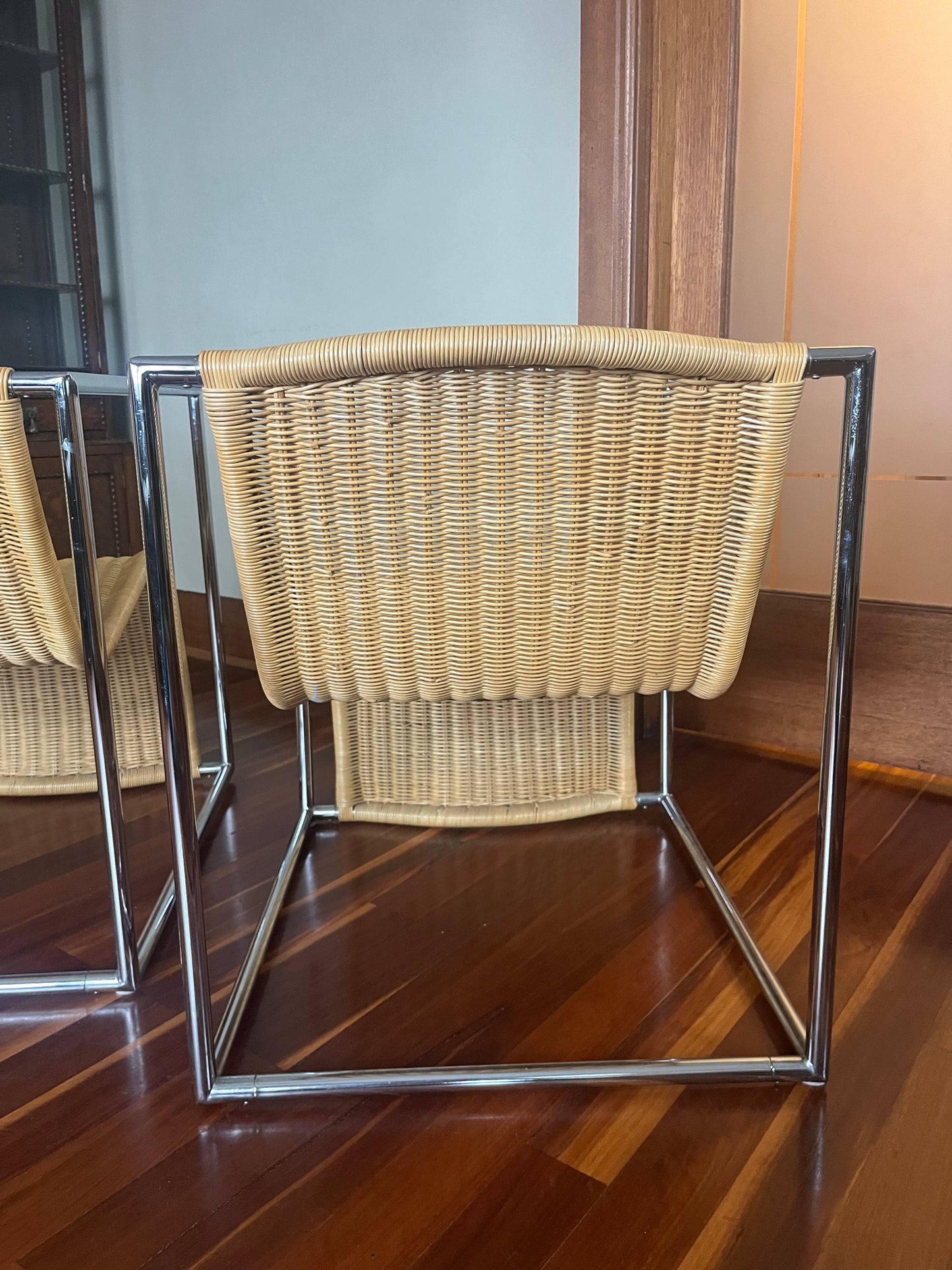 Pair of Mario Cananzi ‘Quadronda’ Lounge Chairs