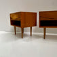 Pair of Teak Bedside Tables