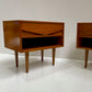 Pair of Teak Bedside Tables