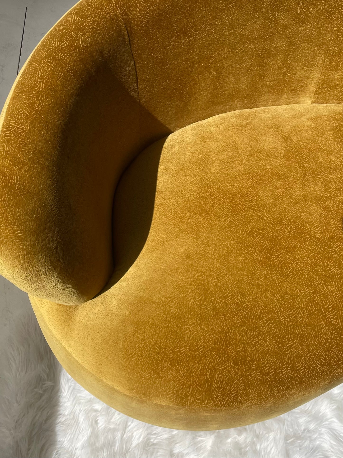 Three Seater Curved Sofa