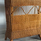 1960s Bamboo & Wicker Dry Bar – In the Style of Tito Agnoli