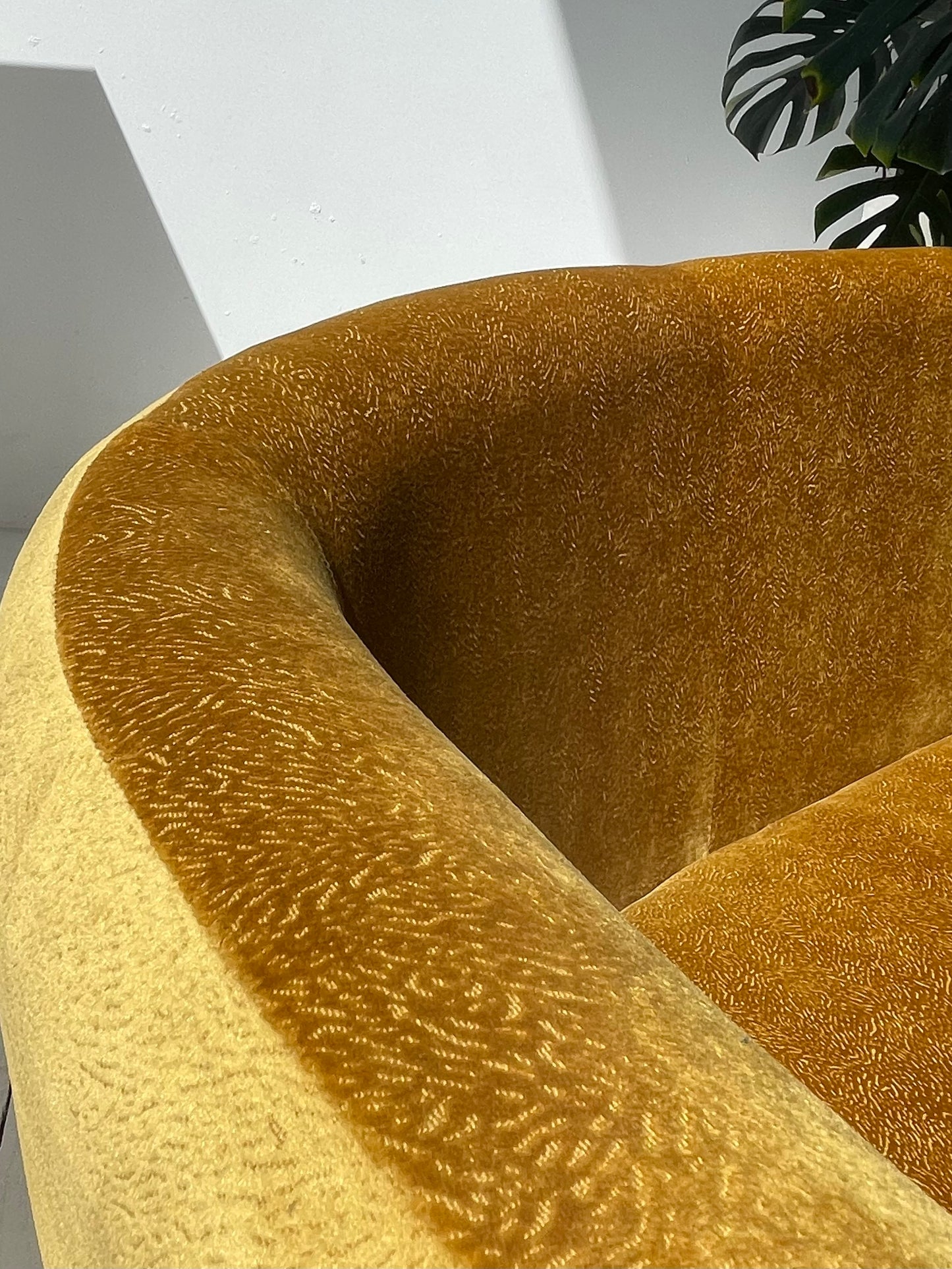 Three Seater Curved Sofa