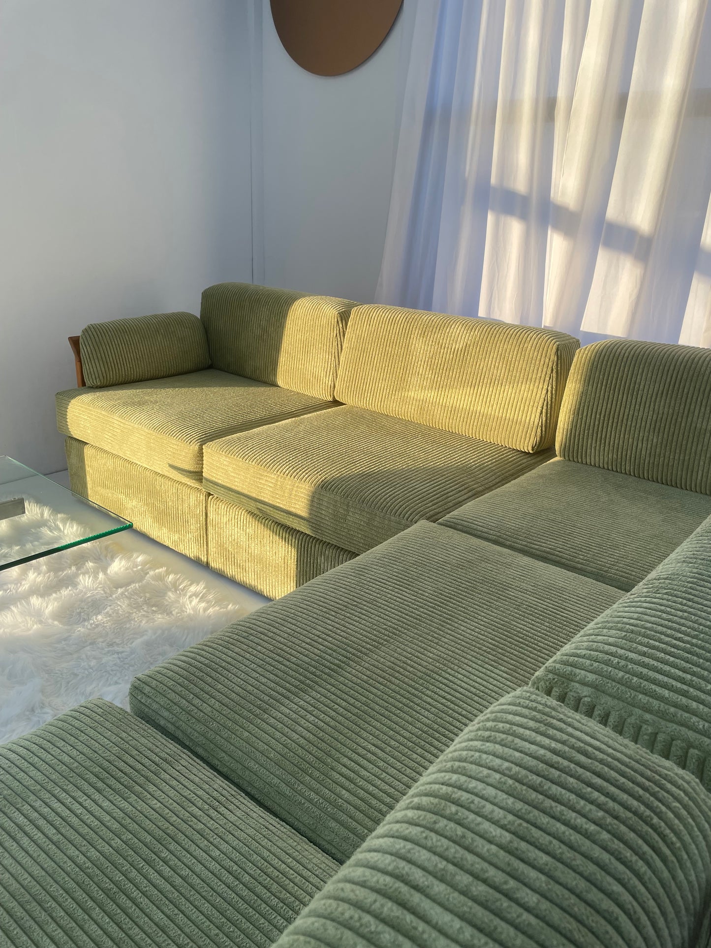 Vintage Corduroy Sofa