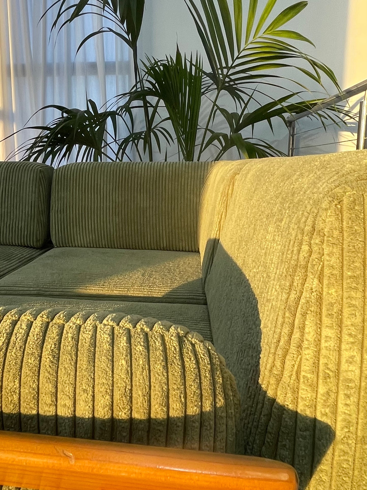 Vintage Corduroy Sofa
