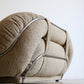 Italian Design Two Seater Chrome Frame and Bouclè Sofa