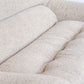 Italian Design Two Seater Chrome Frame and Bouclè Sofa