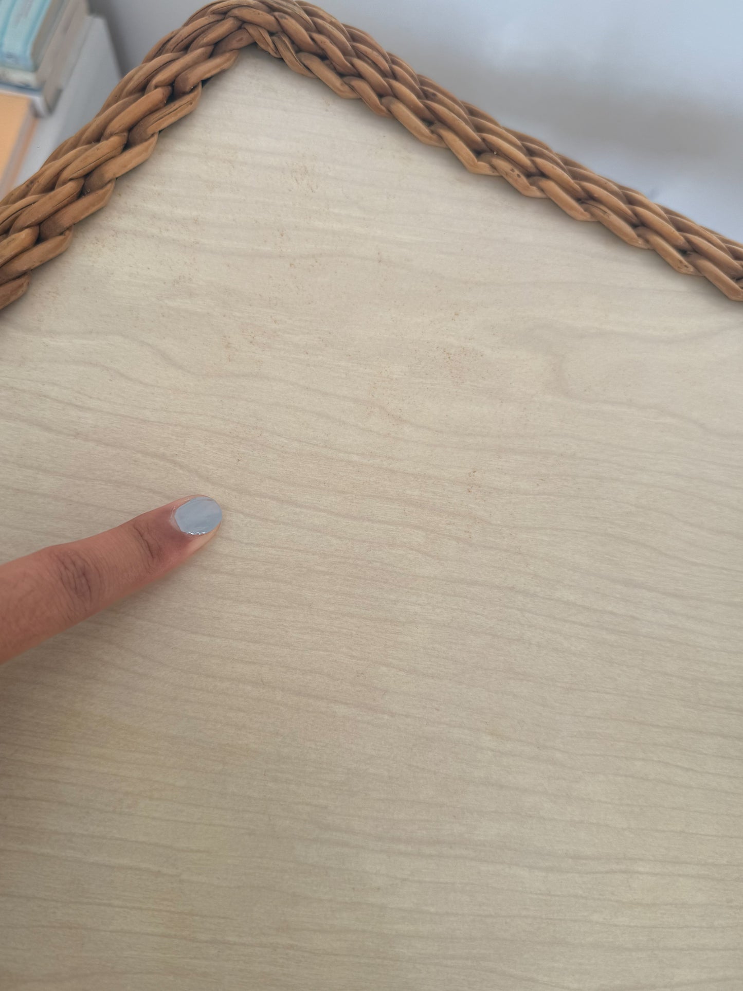 1960s Bamboo & Wicker Dry Bar – In the Style of Tito Agnoli