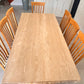 Solid Natural Stone Travertine Dining Table