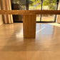 Solid Natural Stone Travertine Dining Table