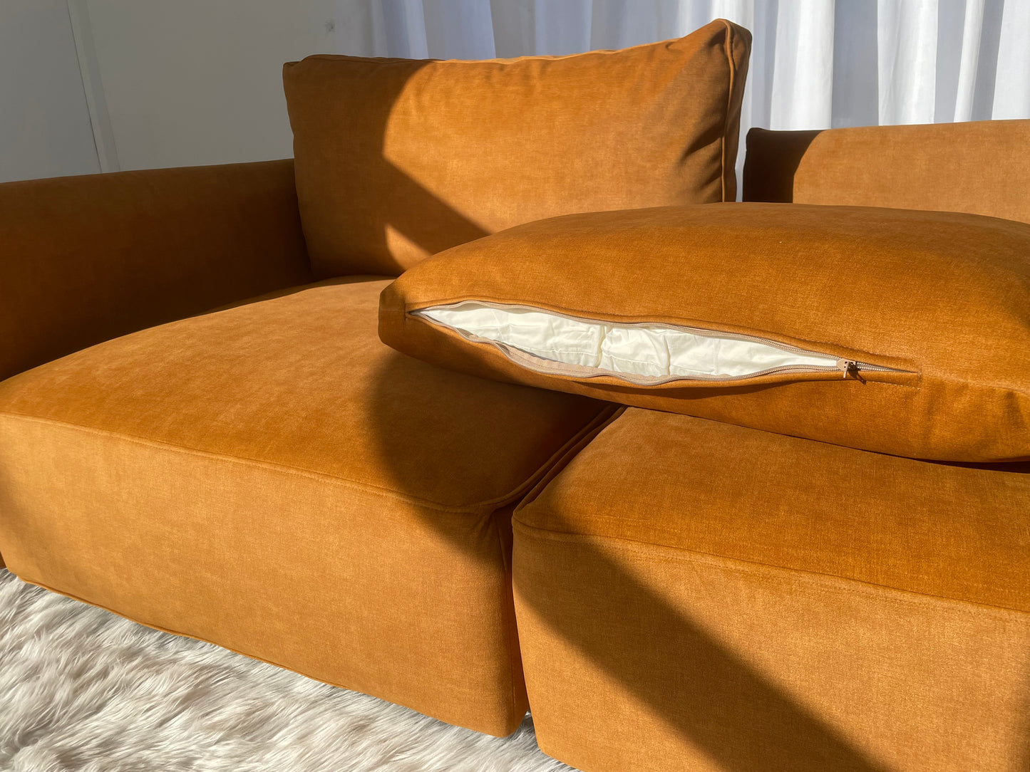 On Hold - Caramel Modular Sofa