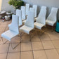 B & B Italia Patricia Urquiola High Back Lazy '05 Dining Chairs x 10 in White