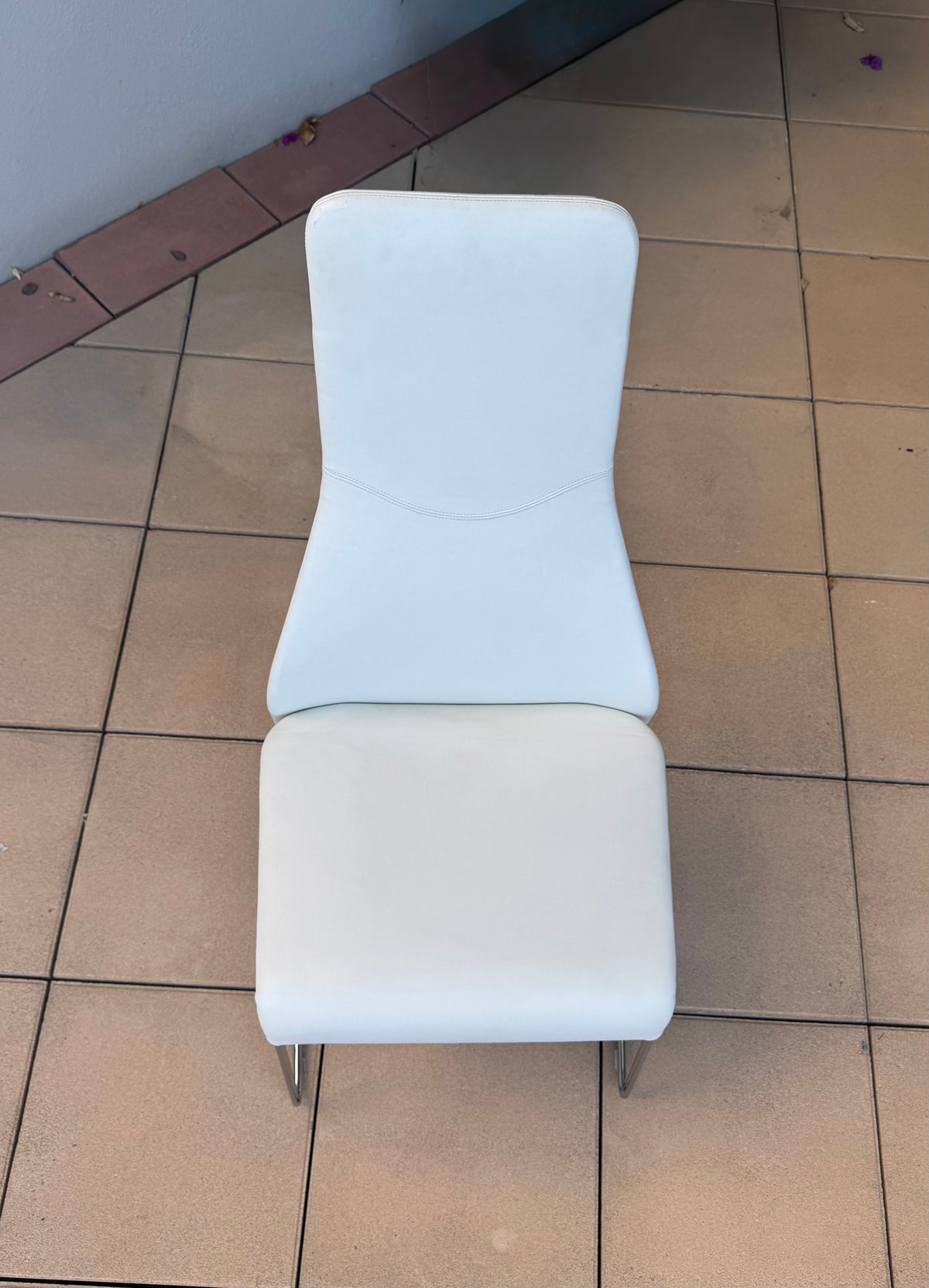 B & B Italia Patricia Urquiola High Back Lazy '05 Dining Chairs x 10 in White