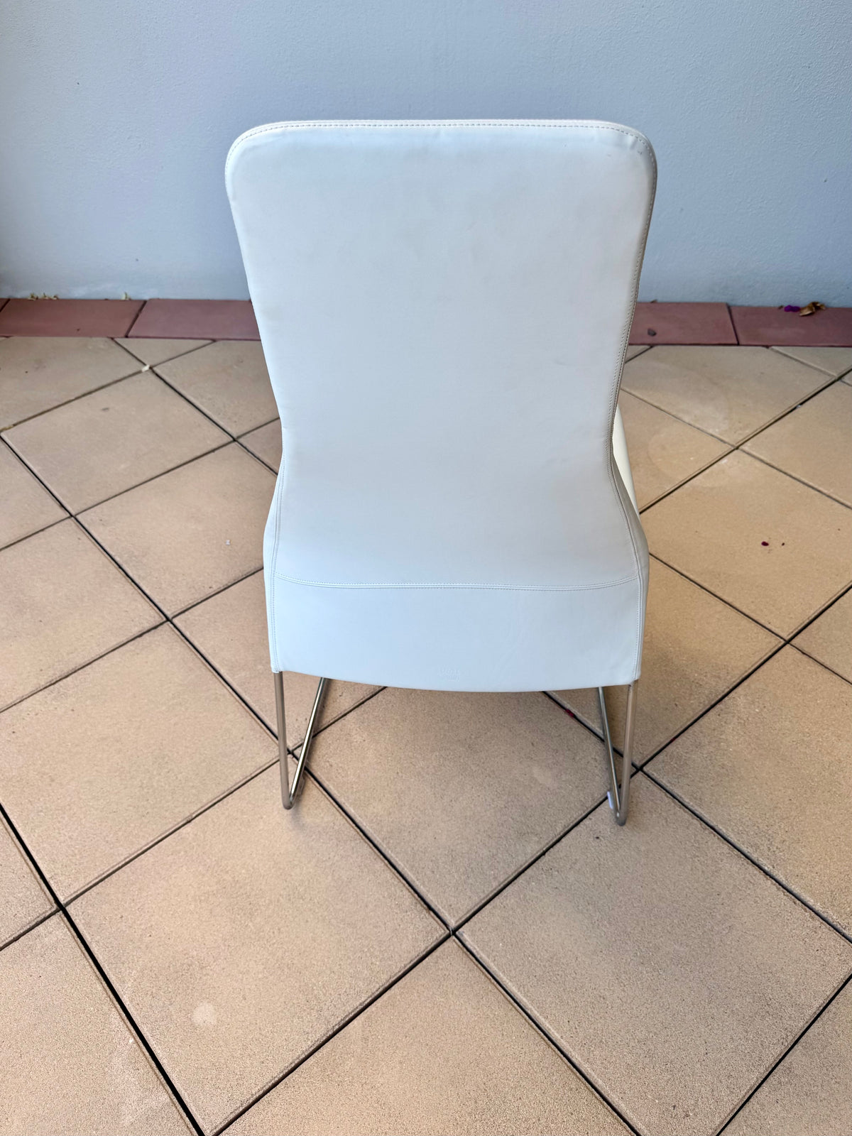 B & B Italia Patricia Urquiola High Back Lazy '05 Dining Chairs x 10 in White