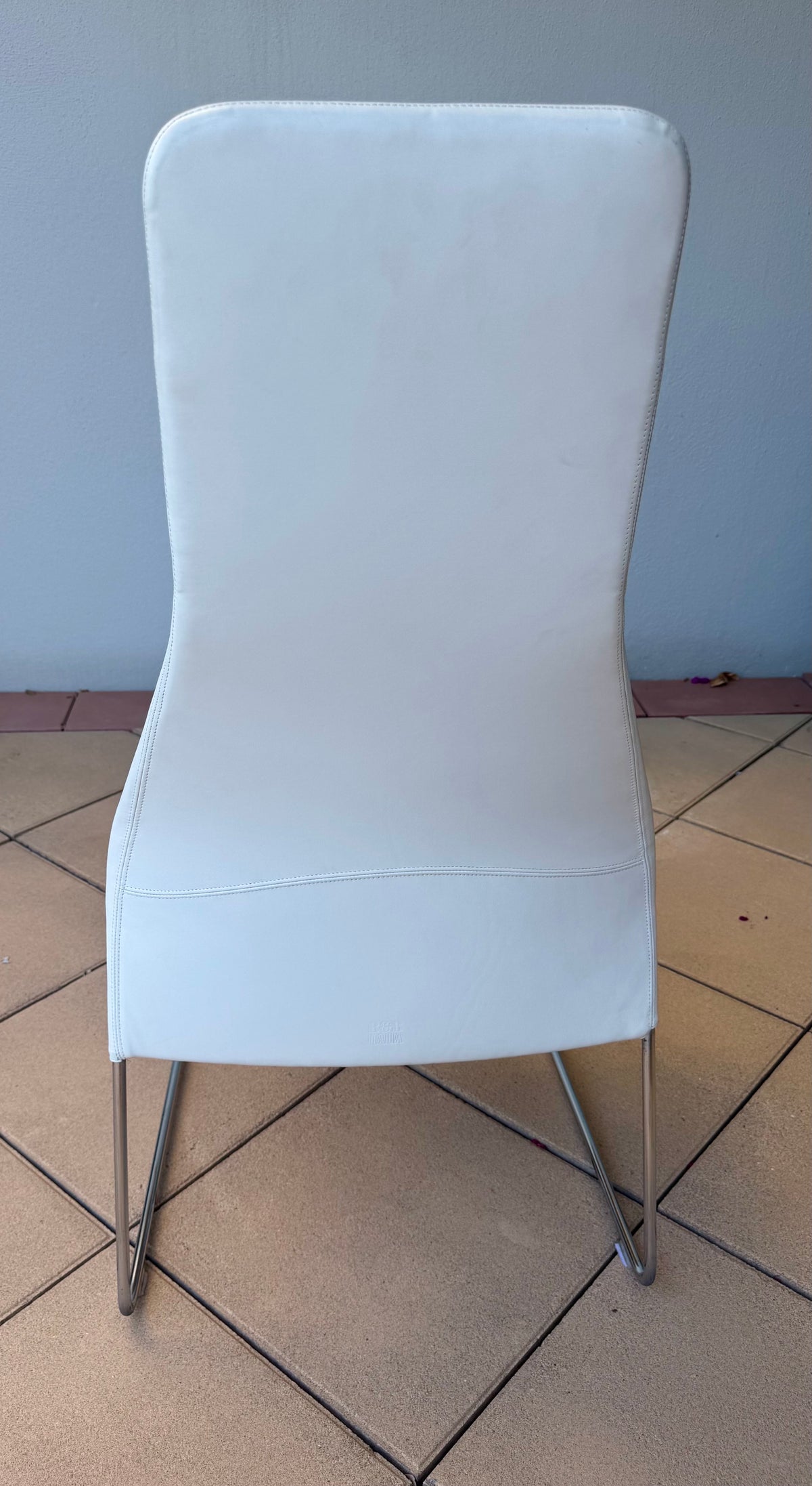 B & B Italia Patricia Urquiola High Back Lazy '05 Dining Chairs x 10 in White