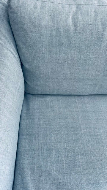 Tamsin Johnson Custom Four Seater Linen Sofa