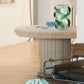 Mid Century French Bleached Rattan Table