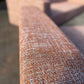 Large Terracotta Modular Sofa