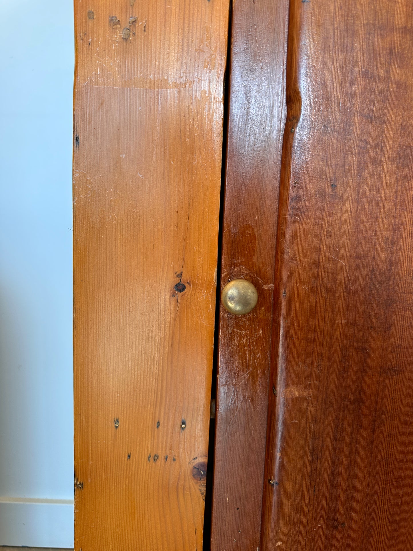 Vintage Kauri Pine Hall Cabinet