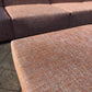 Large Terracotta Modular Sofa