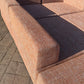 Large Terracotta Modular Sofa