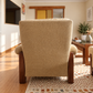 Vintage Caramel Lounge Suite — 3 Seater + Pair of Armchairs